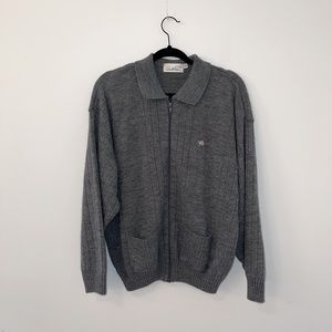 Grey Arnold Palmer Zip Up